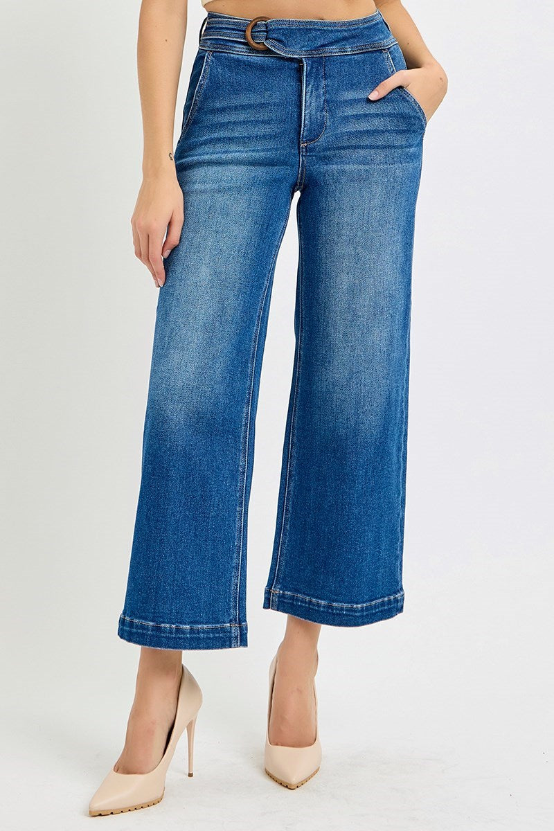 Risen Extended Waistband Jeans